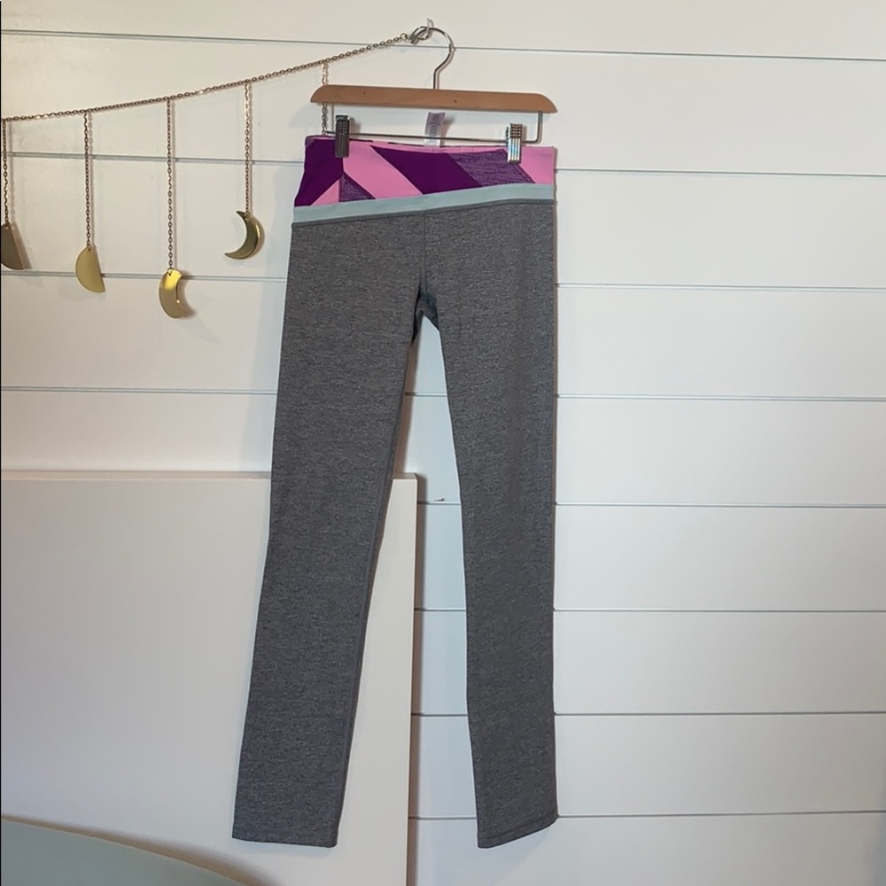 Ivivva by Lululemon Grey Full Length Leggings